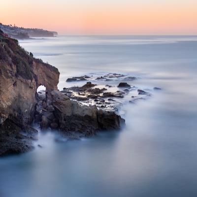 Cliffs at the Laguna Beach State Marine Reserve 