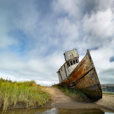 Abandoned Point Reyes Boat
